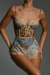 Antarey Baroque lace Bodysuit